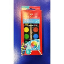 Faber-Castell 12'li Sulu Boya Renkli Set 1 Adet Ölçülerle Yaratıcılığınızı Geliştirin
