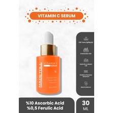 Madetoll Vitamin C Serum 30 ml + Cica Serum 30 ml Madetoll Saç Bandı Hediye