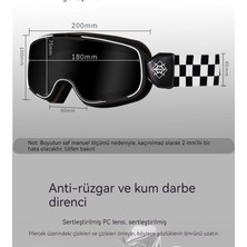 Maskot Geniş Görüş Alanına Sahip, Buğulanmayan, Rüzgar Geçirmez ve Toz Geçirmez Motosiklet Gözlüğü (Yurt Dışından)