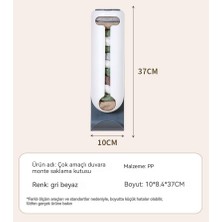 Haixin Deliksiz Yapışkan Ev Mutfak Duvara Monte Çekmece Saklama Kutusu (Yurt Dışından)