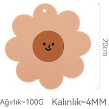 Maskot Yüksek Sıcaklığa Dayanıklı Kaymaz Isı Yalıtım Silikon Masa Matı (Yurt Dışından)