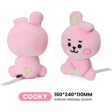 BT21 Cooky Sevimli Karikatür Peluş Oyuncak - Pembe (Yurt Dışından)