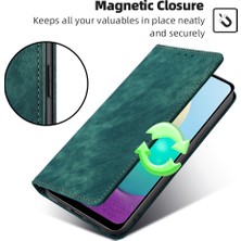 Seniee Samsung Galaxy x Cover 5 Için Telefon Kılıfı Kart Yuvalı Deri Telefon Kılıfı (Yurt Dışından)