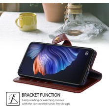 Seniee Samsung Galaxy A42 5g Kart Yuvalı Deri Telefon Kılıfı Için Telefon Kılıfı (Yurt Dışından)