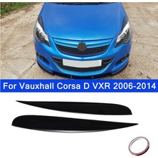 Sagrado Araba Koruma Başkanı Işık Lambası Kaş Göz Kapakları Ayar Kapağı Far Sticker Vaux Vauxhall Corsa D Vxr 2006-2014 (Yurt Dışından)