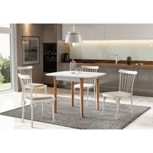 Doğtaş Nita Pedli Sandalye - Beyaz