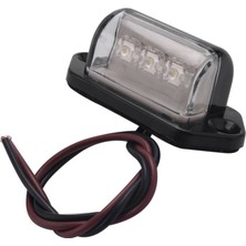 Sagrado 12/24V 3 LED Plaka Etiketi Işıklı Tekne Rv Kamyon Römork Iç Basamak Lambası (Yurt Dışından)