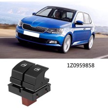 Sagrado Elektrikli Cam Anahtarı Düğmesi 1Z0959858 Skoda Fabia 2 Octavia 1z Roomster Için Fit (Yurt Dışından)