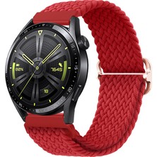 Ally 20MM Gear S2, R600 Watch S4 42MM, Huawei Watch Gt, 20MM Japon Tokalı Elastik Kayış Kordon