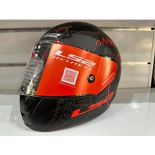 LS2 Kask Rapıd Takaroa Mat Siyah-Kırmızı