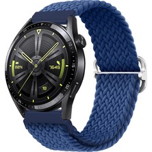 Ally 20MM Gear S2, R600 Watch S4 42MM, Huawei Watch Gt, 20MM Japon Tokalı Elastik Kayış Kordon