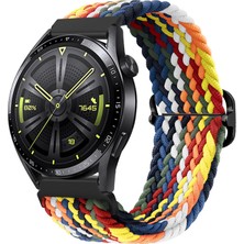 Ally 22MM Gear S3 Watch 4 -Gt2 GT2E 46MM Japon Tokalı Elastik Kayış Kordon