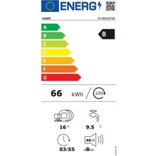 Haier Xs 6B0S3FSB 10 Programlı Wi-Fi + Bluetooth Bağlantılı Tam Ankastre Bulaşık Makinesi