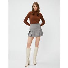 Koton Yarım Balıkçı Yaka Kazak Ribanalı