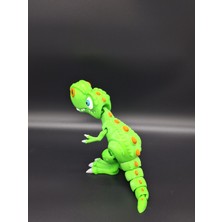 Flexi Factory Büyük Boy Dinazor T-Rex / Yüksek Kalite / 27CM Renkli/ Esnek Masa Üstü Oyuncak