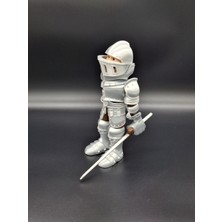 Flexi Factory Büyük Boy Asker ve Kılıç (Soldier) / Yüksek Kalite/ 24CM Renkli / Esnek Masa Üstü Oyuncak