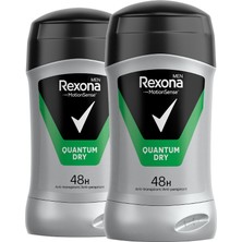 Rexona Men MotionSense Erkek Stick Deodorant Quantum Dry 50 ml x2