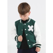 Casabony Cs Yeşil Unisex Kolej Ceket