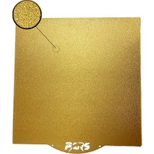 Pars 245X255 mm Gold Pei Kaplı Özel Yay Çeliği Tabla (Magnetli)