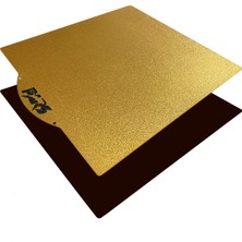 Pars 245X255 mm Gold Pei Kaplı Özel Yay Çeliği Tabla (Magnetli)