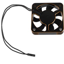 Sunshinee Rc Fan 50 mm Isı Dağılımı Soğutma Fanı 1/10 1/8 Fırçasız Motor Rc Araba Parçaları, Altın (Yurt Dışından)