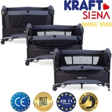 Kraft Siena Anne Yanı 70X110 Oyun Parkı Beşiği