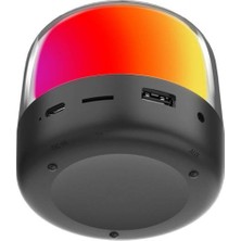 Nby Rgb 360 Bluetooth Hoparlör Yüksek Ses Kaliteli Kablosuz Hoparlör Fm Radyo Hoparlör NBY225