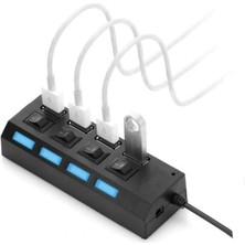 Eco Center 4 Port USB 2.0 Hub Çoğaltıcı Çoklayıcı Swıtch Hızlı Çoklama Dişi Splitter Laptop Bilgisayar Için