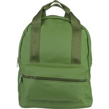 Heibe Unisex Backpack, Su Geçirmez, Günlük - Okul Sırt Çantası, Telefon - Tablet Bölmeli, Yeşil KKSL071