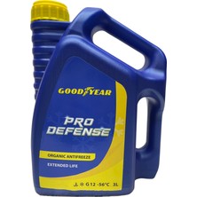 Goodyear Pro Defense Antifiriz 3 Litre Kırmızı Organik -56C