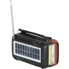 Cannavaro CM-318 Bt Solar(Enerjili)+Fenerli+Şarjlı+Pilli, USB ve Tf Card Okuyuculu, 3 Band, Mp3çalar