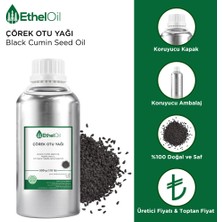 Etheloil Çörek Otu Yağı - Etheloil - 500 gr - %100 Saf ve Sabit Yağ – Üretici Firma, Yüksek Kalite, Toptan Satış - Black Cumin Seed Oil - Nigella Sativa L.