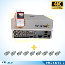 Navistar 8 Kanal Ekonomik Mobil Dvr Kayıt Cihazı Uzaktan Izleme Destek