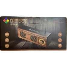 Cannavaro CM-1923BT Dekoratif ve Nostaljik Şarjlı Fm Radyo, Handfree+Aux+Usb ve Tf Card Okuyuculu Mp3 Çalar