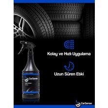 Carsense Lastik Parlatıcı ve Koruyucu 500 ml + Parlatma Süngeri Hediyeli