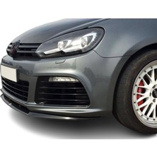 Paşa Tuning Vw Golf 6r (2009 - 2012) Maxton Style Ön Lip (Plastik)