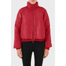 Armani Exchange Regular Fit Dik Yaka Bomber Şişme Mont Bayan Mont 6RYB06 YN1MZ 04PV