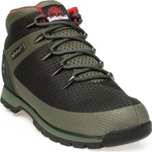 Timberland Euro Sprint Fabric Waterproof Erkek Yeşil Bot