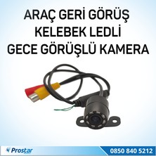 Prostar Geri Görüş Kamerası Kelebek Tampon Ledli Geri Vites Kameras?