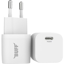 Buff BL57-1C 20W Hızlı Şarj Cihazı Pd Type-C Şarj Adaptörü