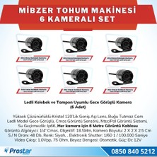 Navistar 6 Kameralı Mibzer Havalı Tohum Makinesi 9 Inç HDMI Monitörl?