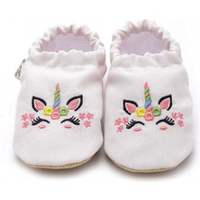 First Step Pamuk Astarlı Kaydırmaz Taban Patik