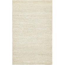 Eko Halı Choti Whıte El Dokuma Natural Doğal Jüt Hasır Halı