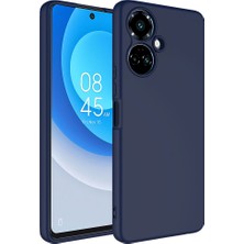 Case 4U Tecno Spark 9 Pro Kılıf Kamera Korumalı Içi Kadife Logosuz Mara Lansman Silinebilir Kılıf Lacivert