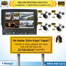 Navistar Kayıtlı Ahd Okul Servisler Için 4 Kameralı 7 Inç Monitörl?