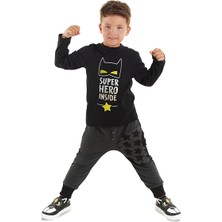 MSHB&G Süper Kahraman Erkek Çocuk T-Shirt Pantolon Takım