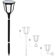 Alles Noas 15W Ariel Solar Bahçe Armatürü Beyaz Işık YL74-1011-S