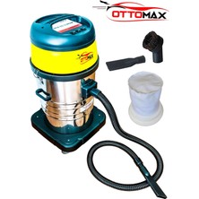 Ottomax  Otx-55-3-Wdm 4200 Watt 3 Motorlu Islak Kuru Sanayi Tipi Oto Süpürgesi Endüstriyel Süpürge