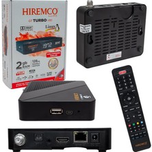 Hiremco Dexter Hıremco Gt Turbo V8D+ Hd Ip Tv Plus Ethernetli Lınux Tabanlı Dahili Wifi Full Hd Mini Uydu Alıcısı
