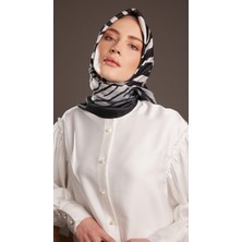 Armine Sport Twill (Tivil) Özel Üretim Zebra Desen Siyah Krem